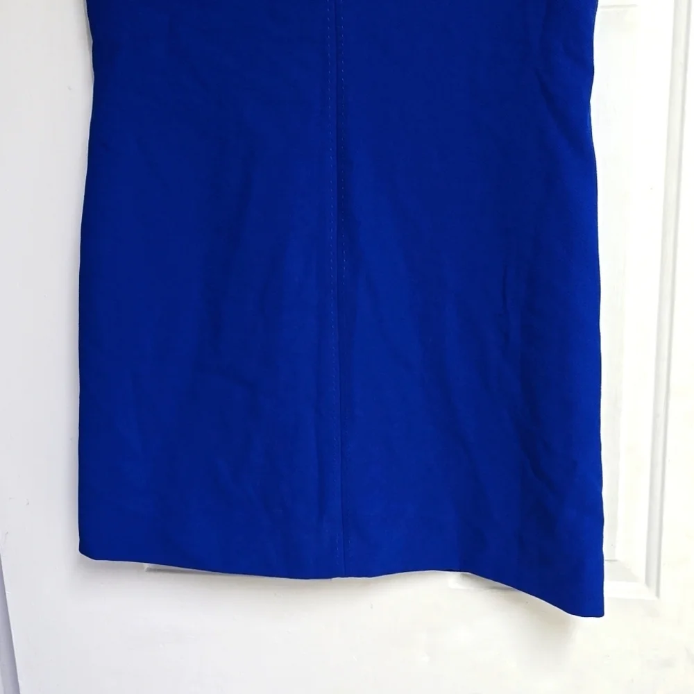 J.Crew Cobalt Blue Presentation Shift Dress Short Sleeve